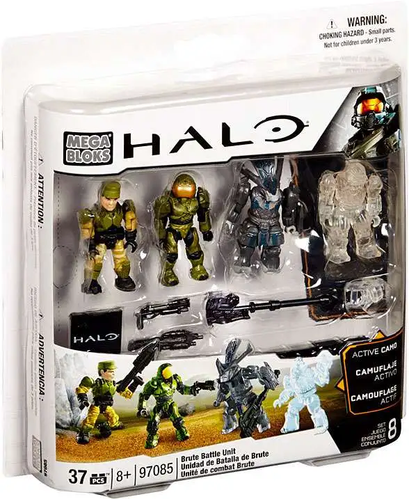 Mega Bloks Halo Brute Battle Pack Set #97085 [Damaged Package]