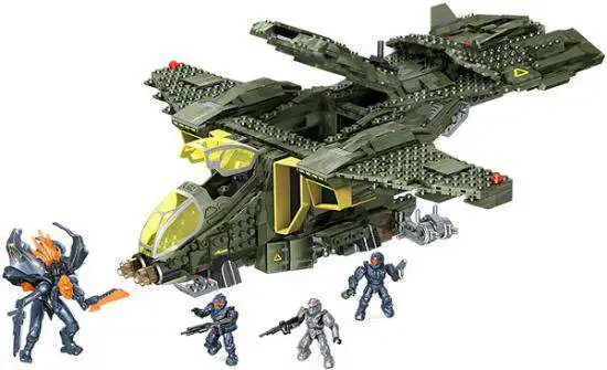 Mega Bloks Halo UNSC Pelican Gunship Set 97129 - ToyWiz
