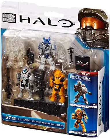 Mega Bloks Halo Metal Series Battle Pack 2 Set #97035 