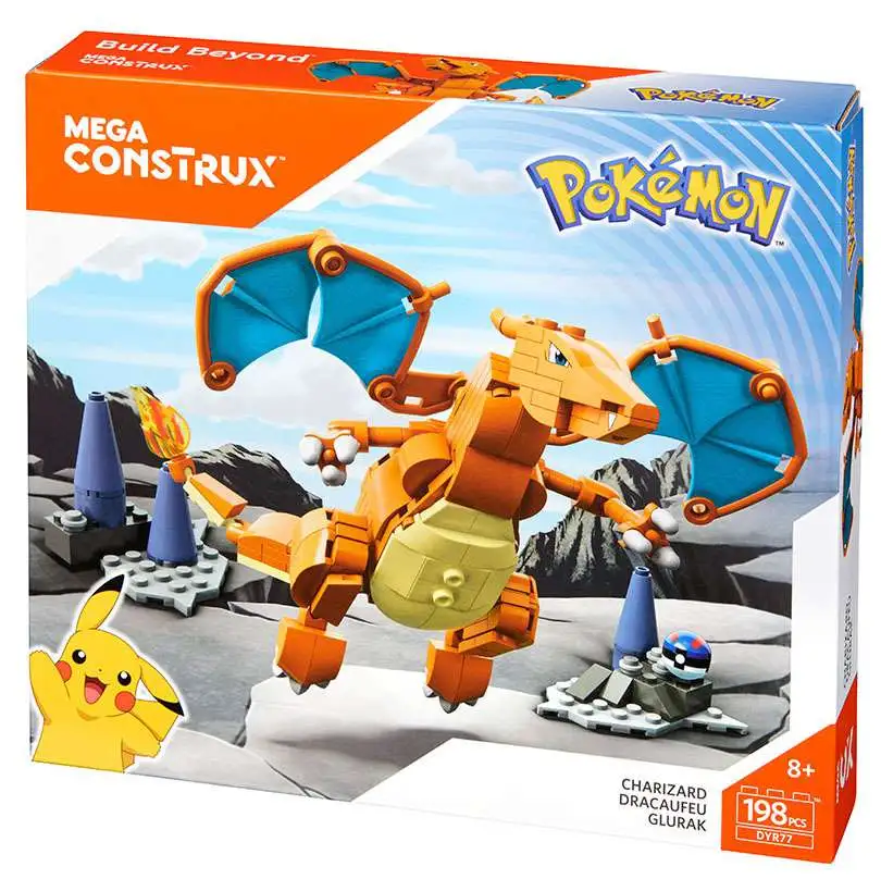 Mega Pokémon Charizard Building Set - 222pcs : Target