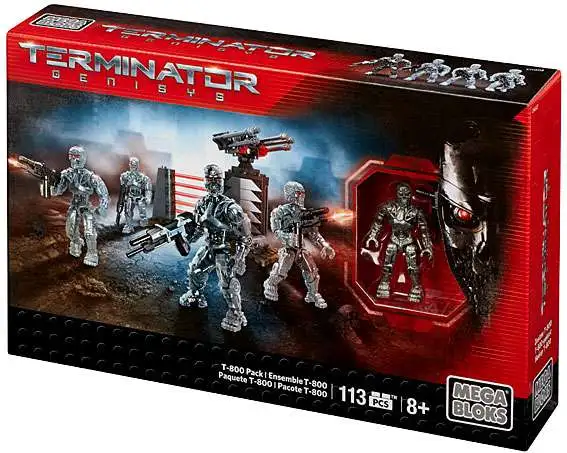 Mega Bloks Kubros Terminator Genysis T-800 Guardian 158 pcs Building Kit Toy 