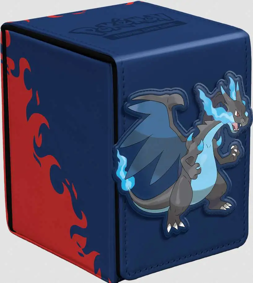 Ultra Pro Pokemon Alcove Tower Mega Charizard X Deck Box (Pre-Order ships June)
