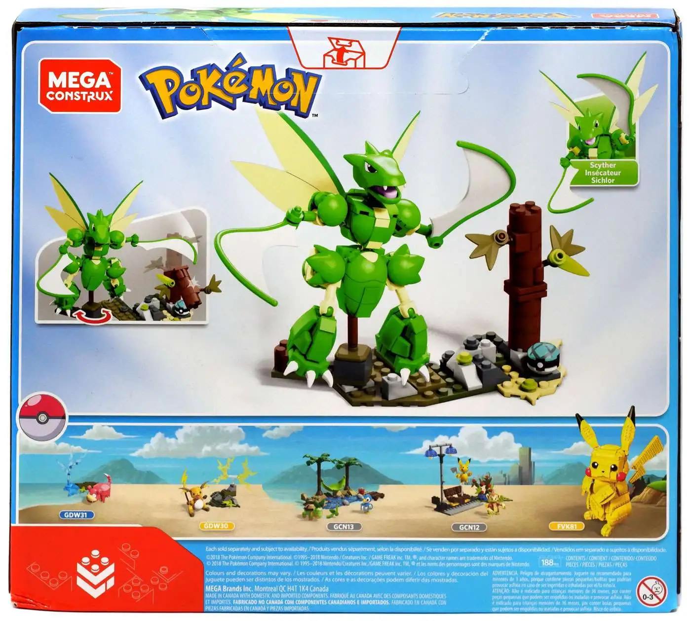 Lego discount pokemon scyther