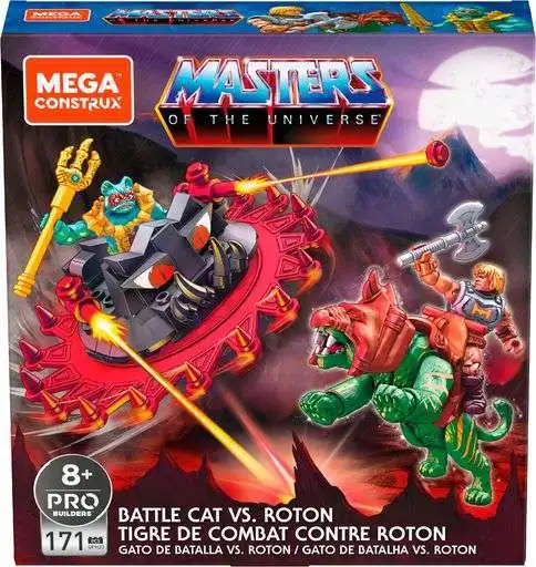ROTON TOY IN HAND  NEW MEGA Construx Masters Of The Universe BATTLE CAT Vs 