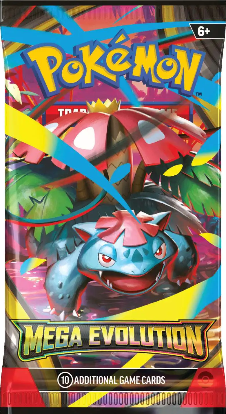 Pokemon Mega Evolution Booster Pack 10 Cards Pokemon USA