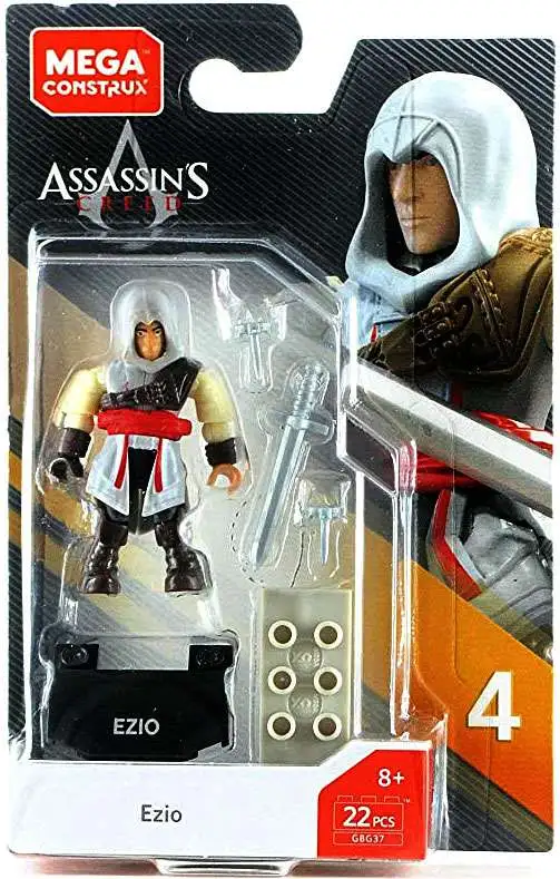 MEGA CONSTRUX ASSASSIN'S CREED SERIES 4 Ezio New In Package 2019 