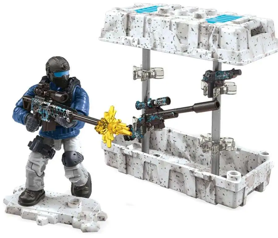 MEGA Construx Call of Duty 40 PC FWP33 Sniper Weapon Create 10 Years for sale online 