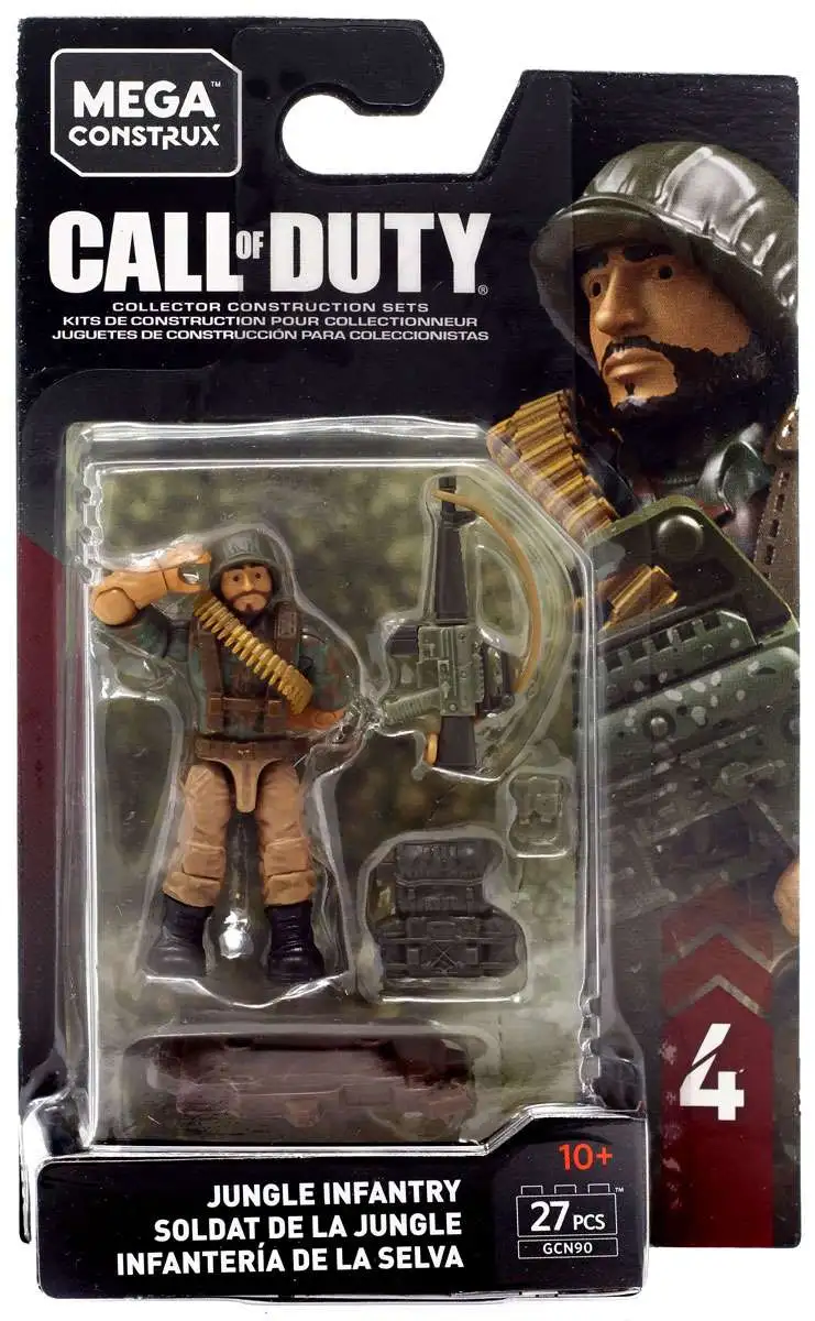 2018 MEGA Construx Call of Duty Incendiary Soldier Fvf95 Series 3 for sale online 