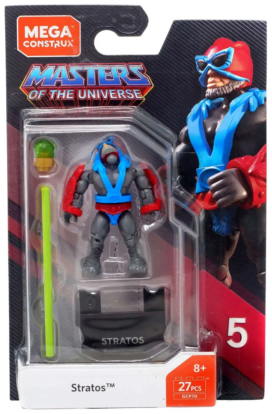 Stratos Mega Construx Masters of the Universe Figure Pack 