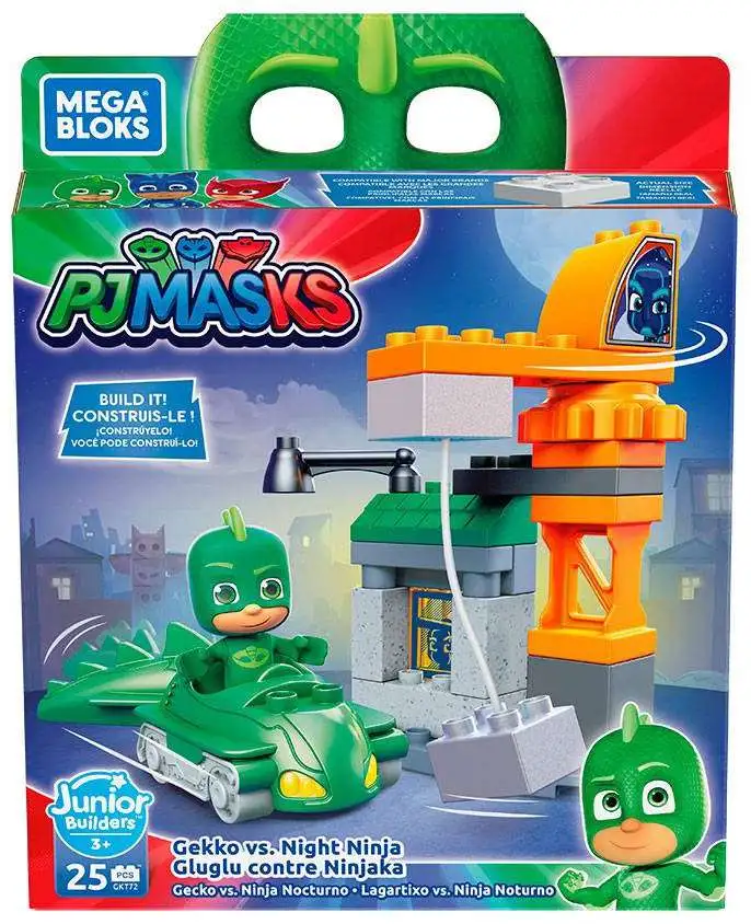 Mega Bloks Disney Junior PJ Masks Gekko vs. Night Ninja Set