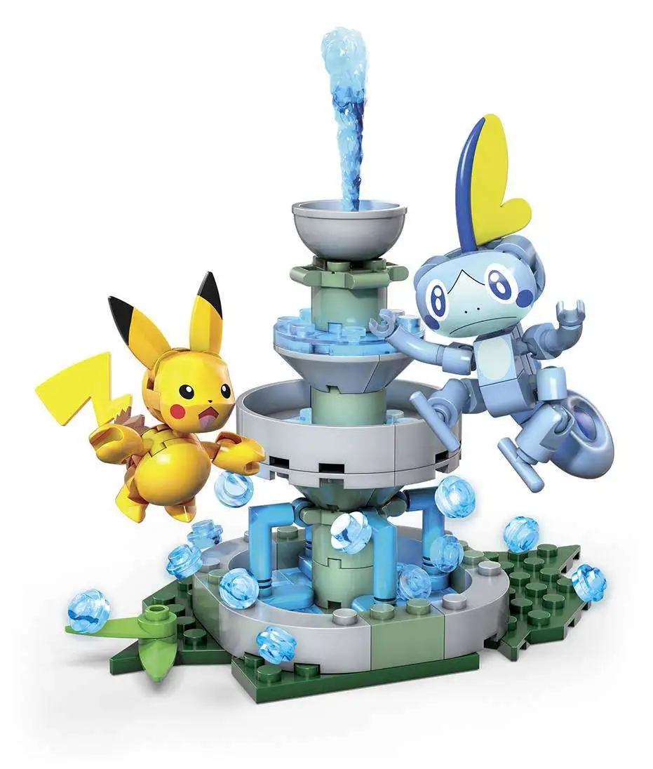 Mega Construx Pokemon Pikachu vs Sobble Set GMD30 NEW + Free