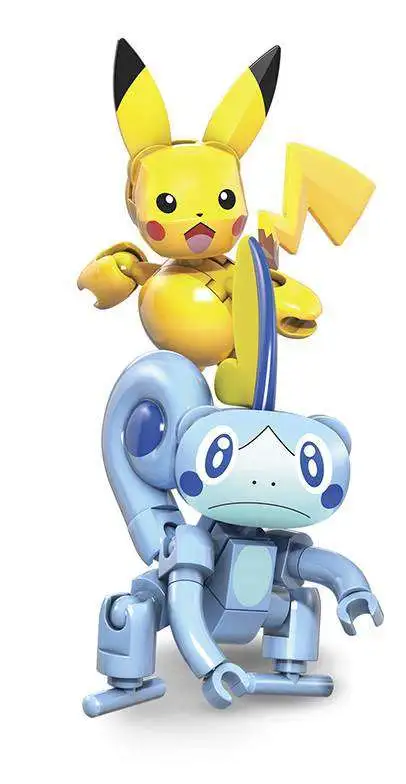 Mega Construx Pokemon Pikachu vs Sobble Set GMD30 NEW + Free