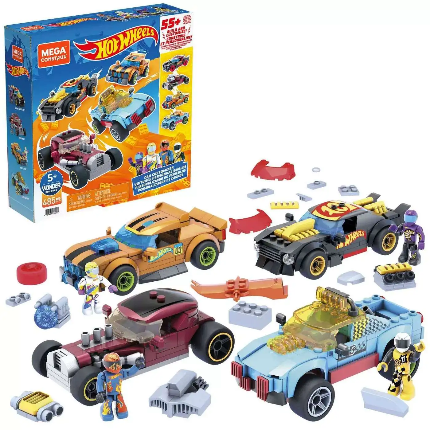 Hot Wheels Mega Construx Car Customizer Set