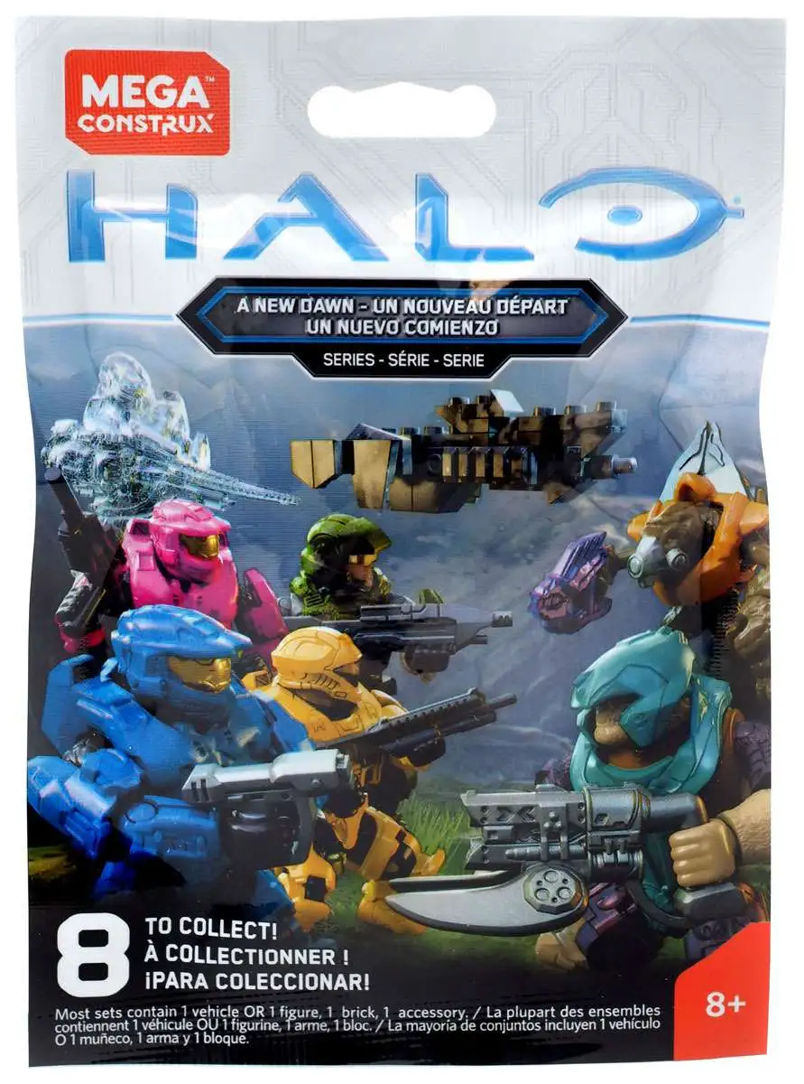 Halo Infinite Series 2 Mini Figure Mystery Pack 1 RANDOM Figure Mega  Construx - ToyWiz