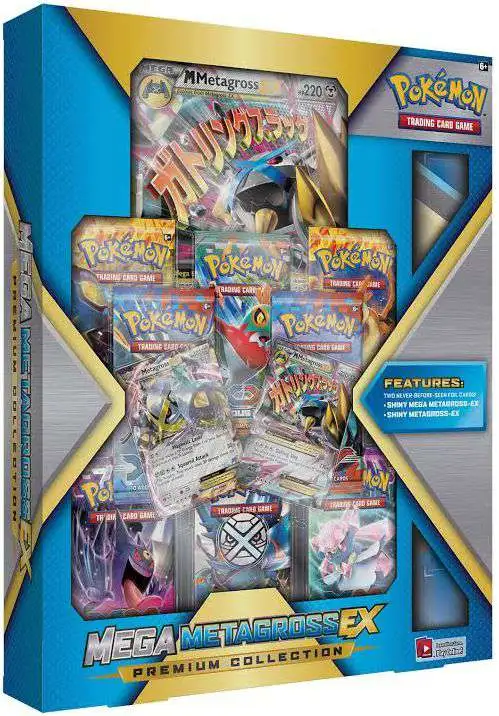 Vergissing details Intrekking Pokemon Trading Card Game Mega Metagross EX Premium Collection 8 Booster  Packs, 2 Promo Cards, Playmat Coin Pokemon USA - ToyWiz