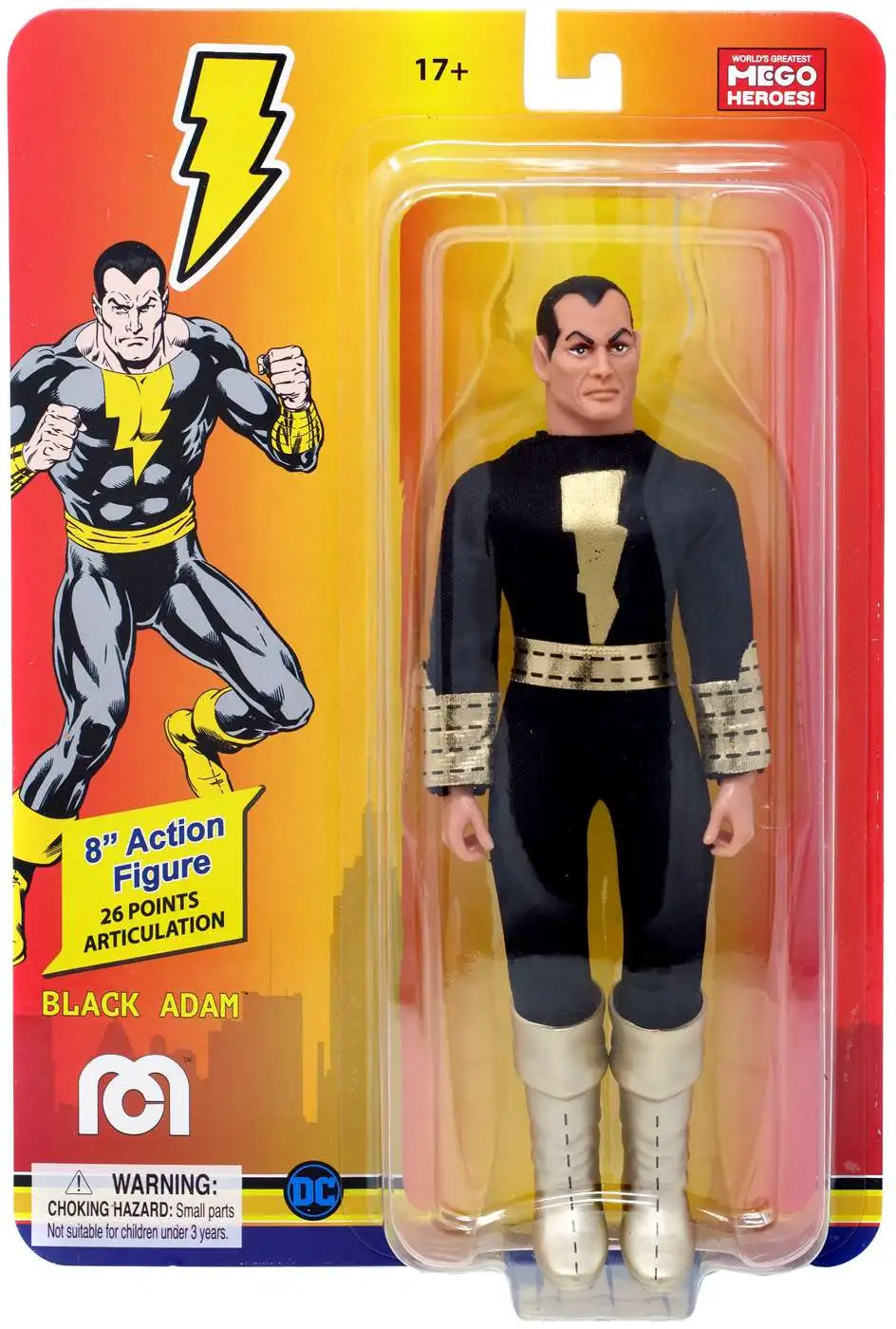 DC Heroes Black Adam Action Figure [Gold]