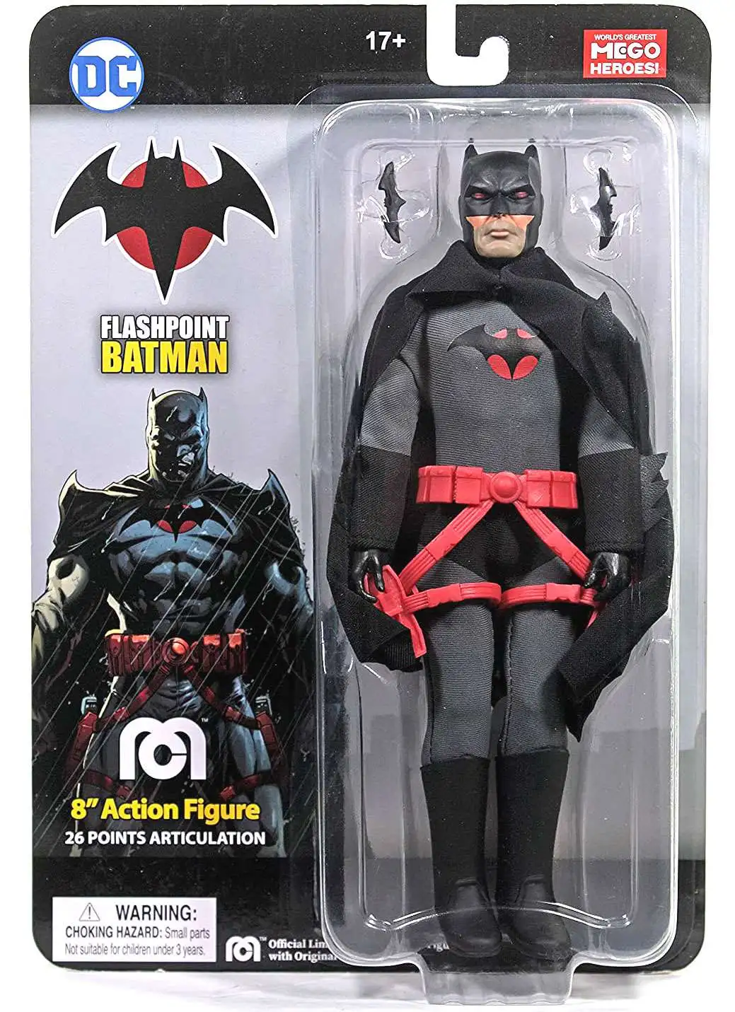 DC Flashpoint Batman Exclusive 8 Action Figure Mego Corp - ToyWiz