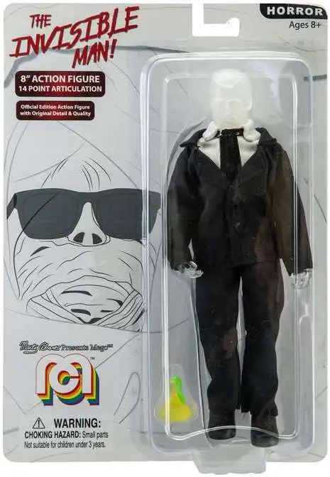 Horror The Invisible Man Action Figure [Damaged Package]