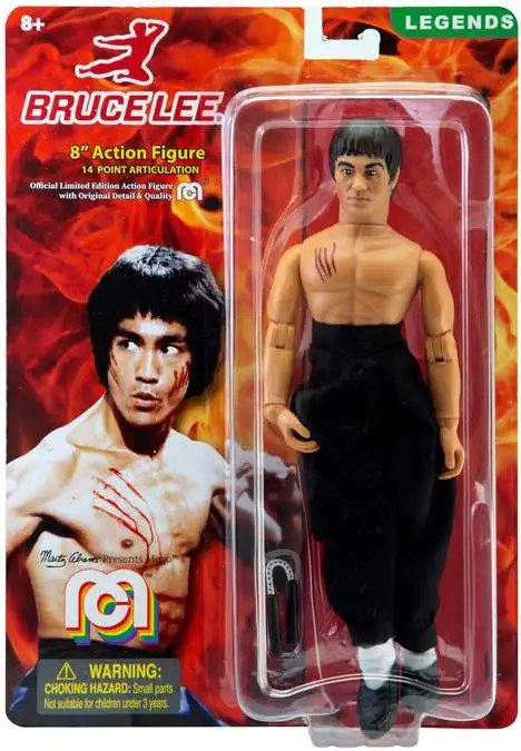 Bruce Lee Action Figure Original 20 cm Mego 