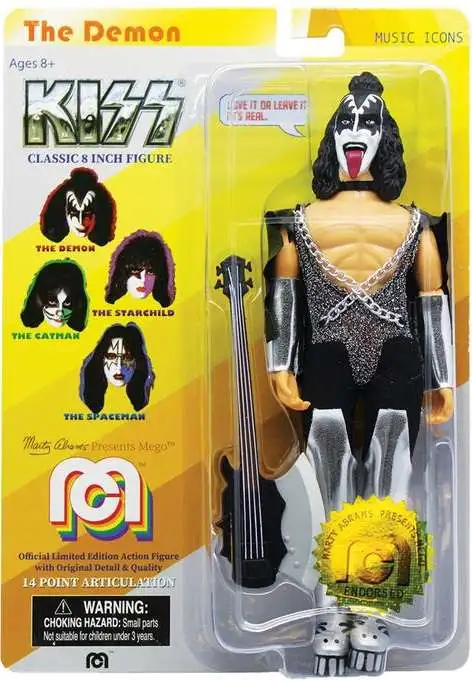 Mego Music Icons Kiss Starchild Classic 8" Articulated Figure 