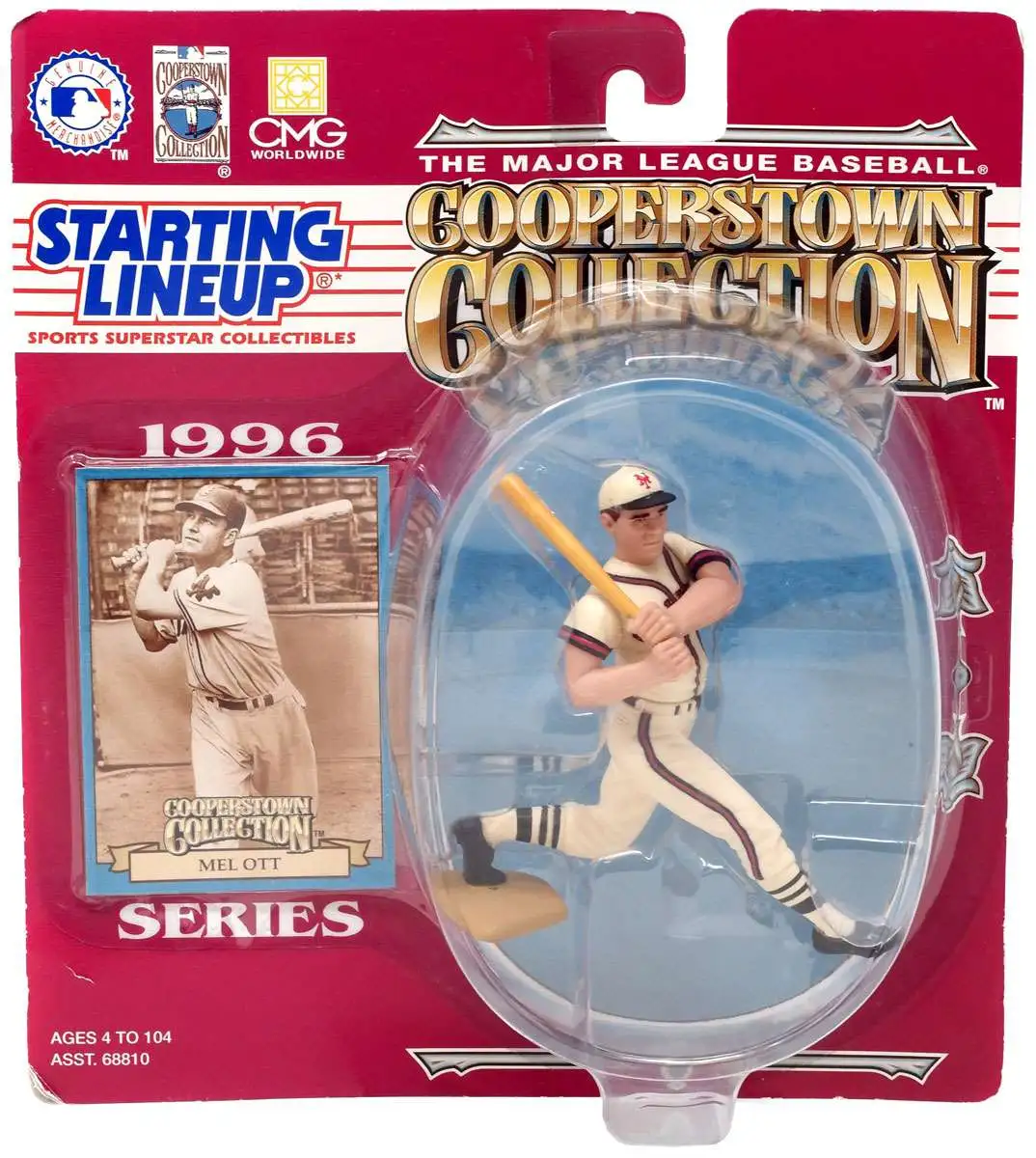 MLB Starting Lineup Cooperstown Collection Mel Ott Action Figure