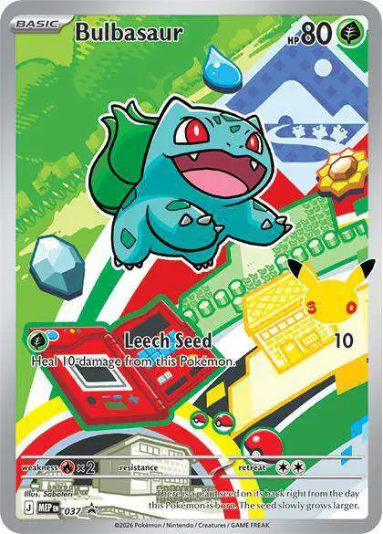 Pokemon Trading Card Game Mega Evolution Promo Promo Bulbasaur MEP037