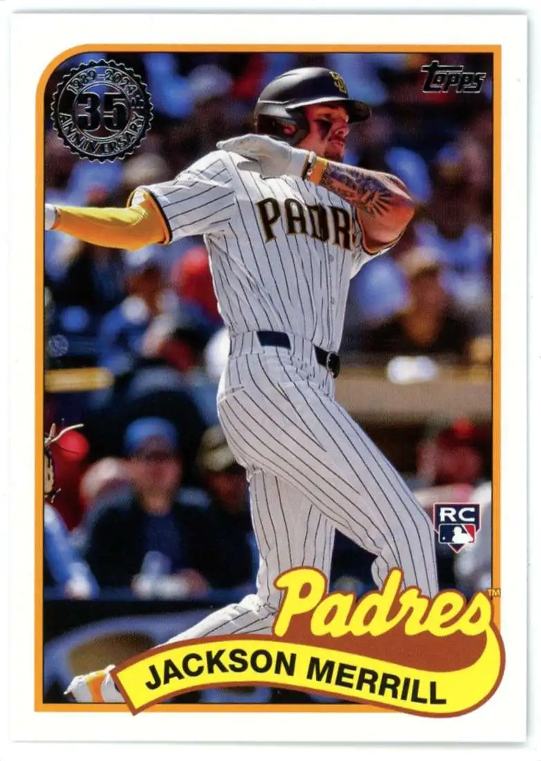 MLB Topps 2024 Update Series Baseball 35th Anniversary 1989 Jackson Merrill #89US-35 [Rookie]