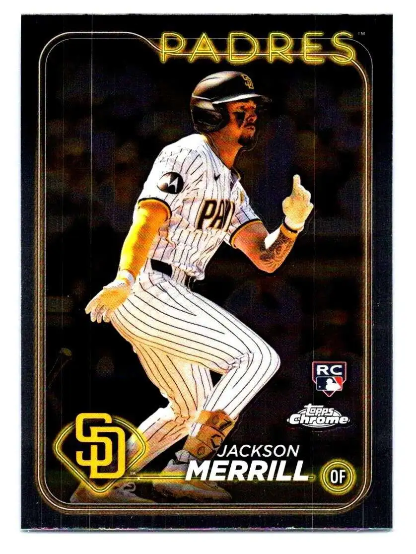 MLB 2024 Topps Chrome Baseball Jackson Merrill #207 [Rookie]