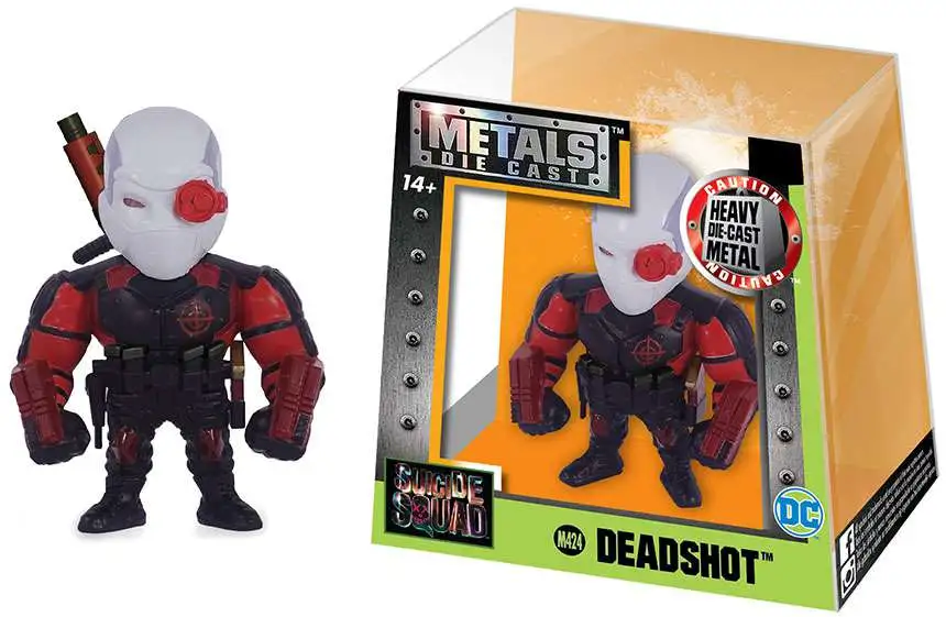 DC Suicide Squad Metals Deadshot Action Figure M424 [Red & Black]