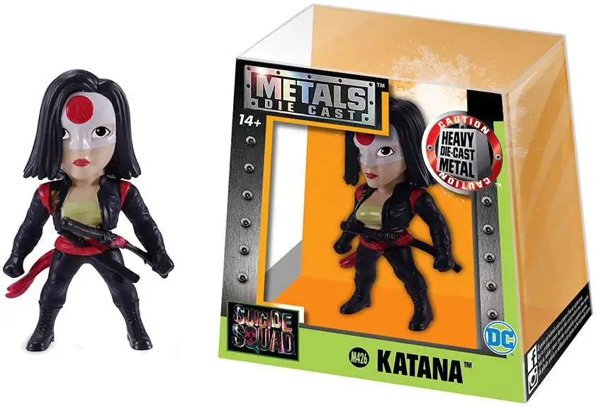 DC Suicide Squad Metals Katana Action Figure M426 [Black Outfit]