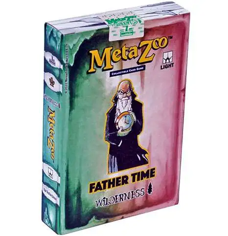 MetaZoo Trading Card Game Cryptid Nation Base Set Father Time Wilderness Theme Deck [1st Edition]