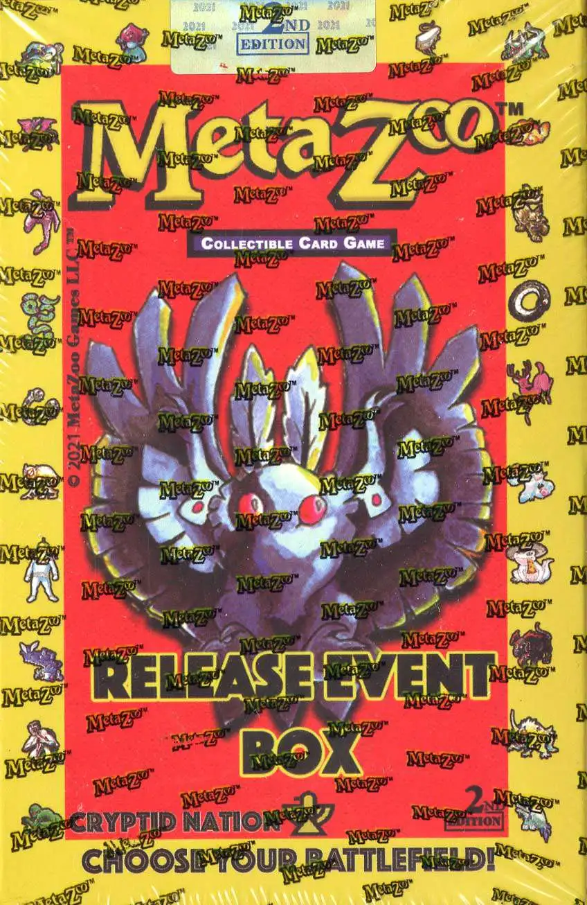 MetaZoo Trading Card Game Cryptid Nation Base Set Release Event Box [2nd Edition]