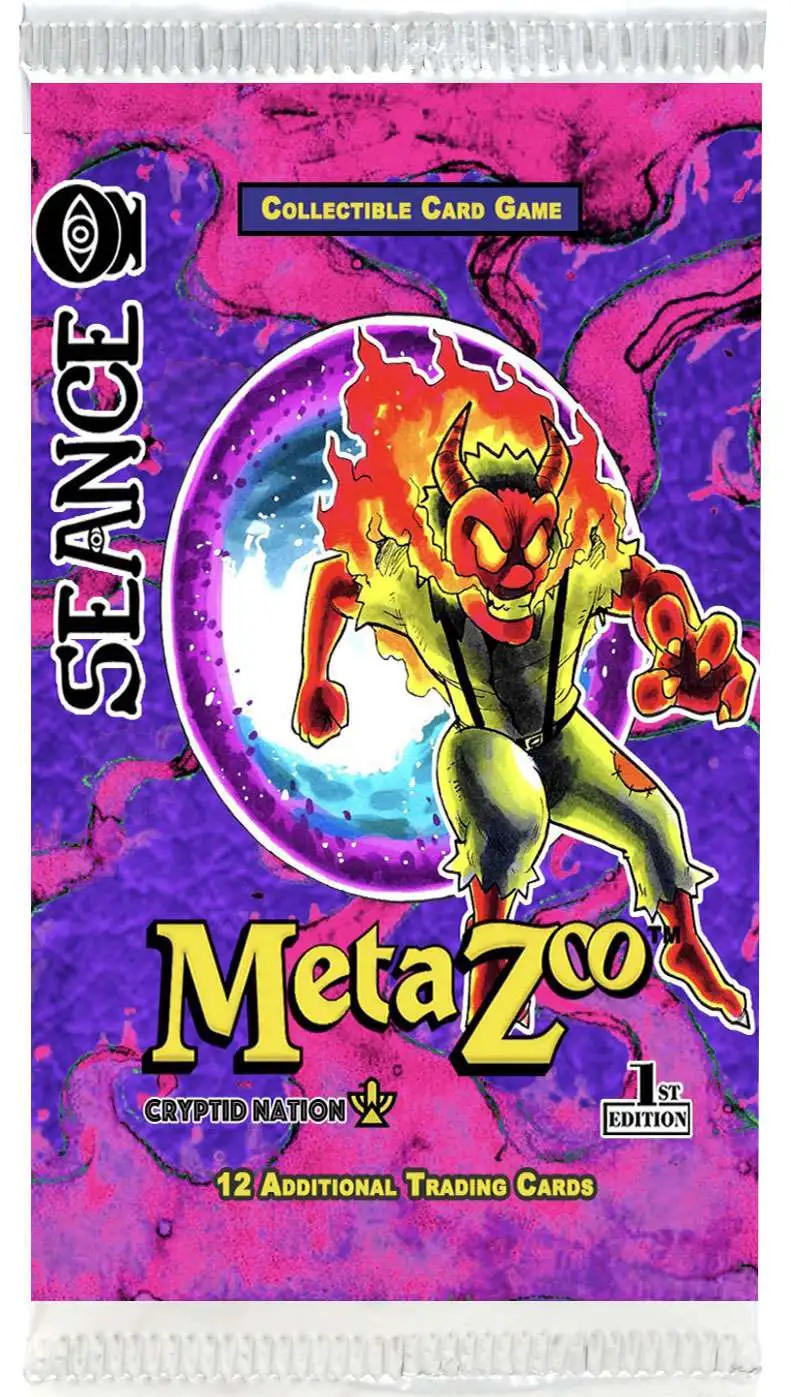 MetaZoo Trading Card Game Cryptid Nation Seance Booster Pack [1st Edition, 12 Cards]