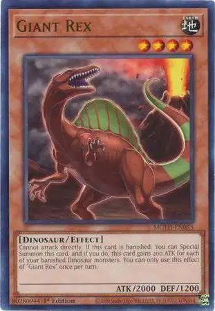 YuGiOh Maximum Gold: El Dorado Rare Giant Rex MGED-EN055