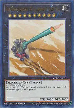 YuGiOh Maximum Gold El Dorado Single Card Rare Superdreadnought Rail Cannon Gustav Max MGED-EN064 - ToyWiz YuGiOh Maximum Gold El Dorado Single Card Rare Superdreadnought Rail Cannon Gustav Max MGED-EN064 - ToyWiz