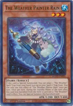 YuGiOh Maximum Gold: El Dorado Rare The Weather Painter Rain MGED-EN096