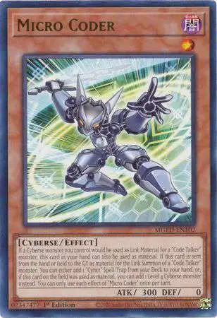 YuGiOh Maximum Gold: El Dorado Rare Micro Coder MGED-EN102