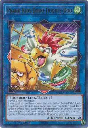 YuGiOh Maximum Gold: El Dorado Rare Prank-Kids Dodo-Doodle-Doo MGED-EN114