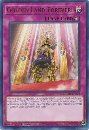 YuGiOh Maximum Gold: El Dorado Rare Golden Land Forever! MGED-EN128