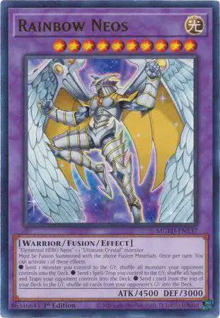 YuGiOh Maximum Gold: El Dorado Rare Rainbow Neos MGED-EN137