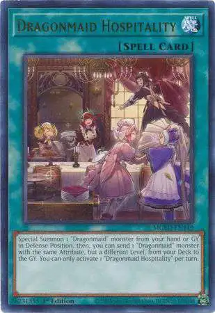 yugioh deck dragonmaid Laundry [MYFI-EN016] Super Rare destroy that card Yu-Gi-Oh! Competitive Dragonmaid Tournament Deck