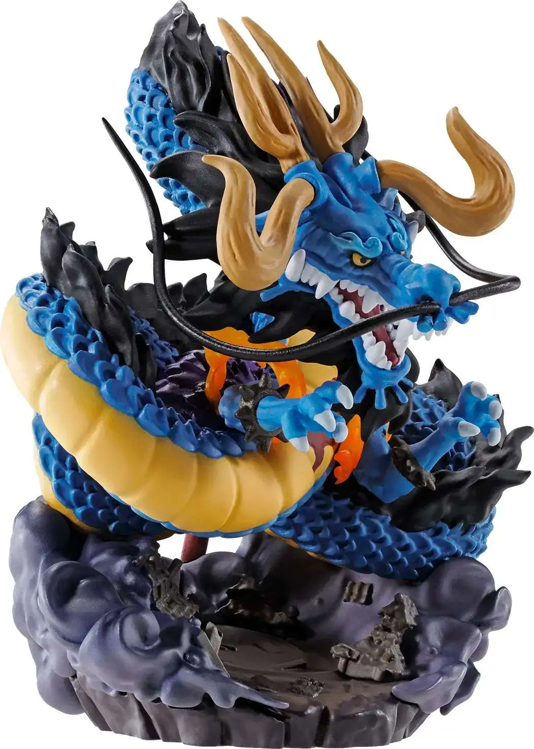 One Piece Petitrama Wano Kuni Vol.1 Kaido 3.34-Inch Collectable Figure [Loose]