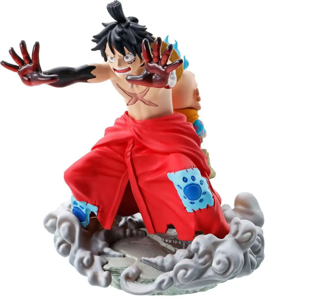 One Piece Logbox Re Birth Petitrama Wanokuni Vol. 2 (Repeat) Luffy 3.32'' Mini Figure [Loose]