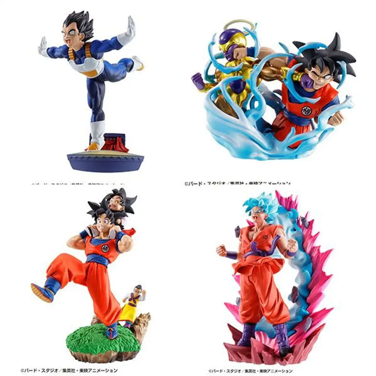 Dragon Ball Petitrama Dracap Re Birth Limit Breaking Version (Repeat) 3.34-Inch Box of 4 Figures