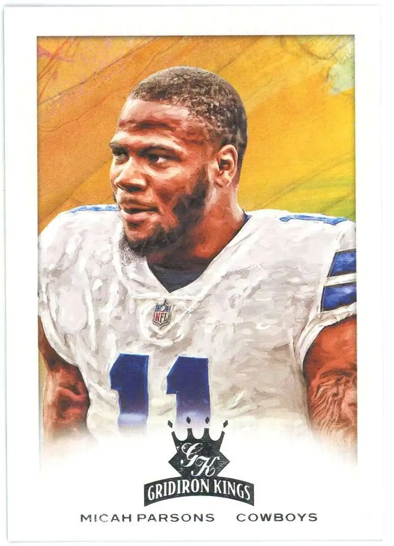 NFL 2022 Panini Chronicles Single Card Micah Parsons 28 Rookie Card - ToyWiz