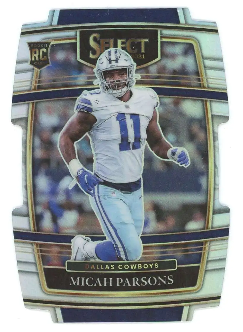 Micah Parsons good Rookie Silver SP 2021 Panini Prizm Football