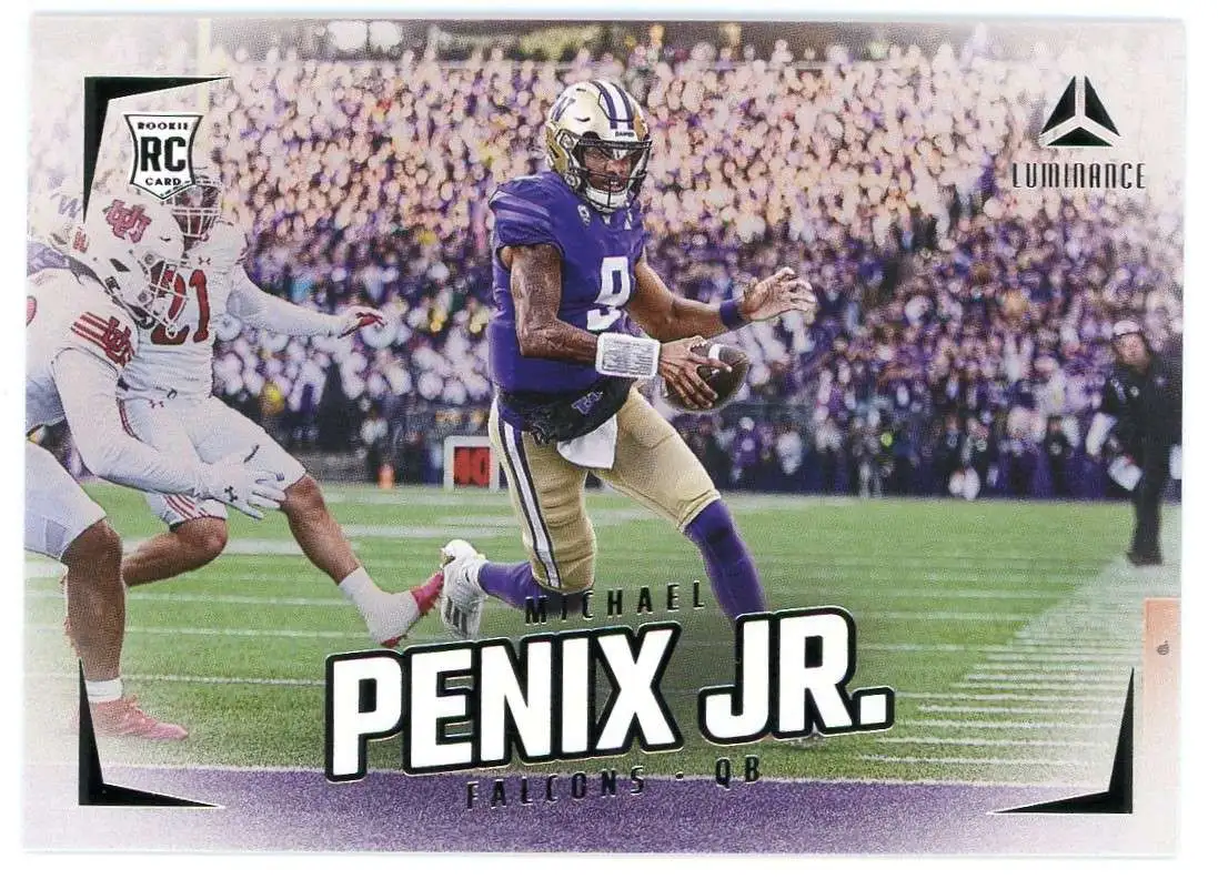 NFL 2024 Luminance Football Michael Penix Jr. #179 [Rookie]