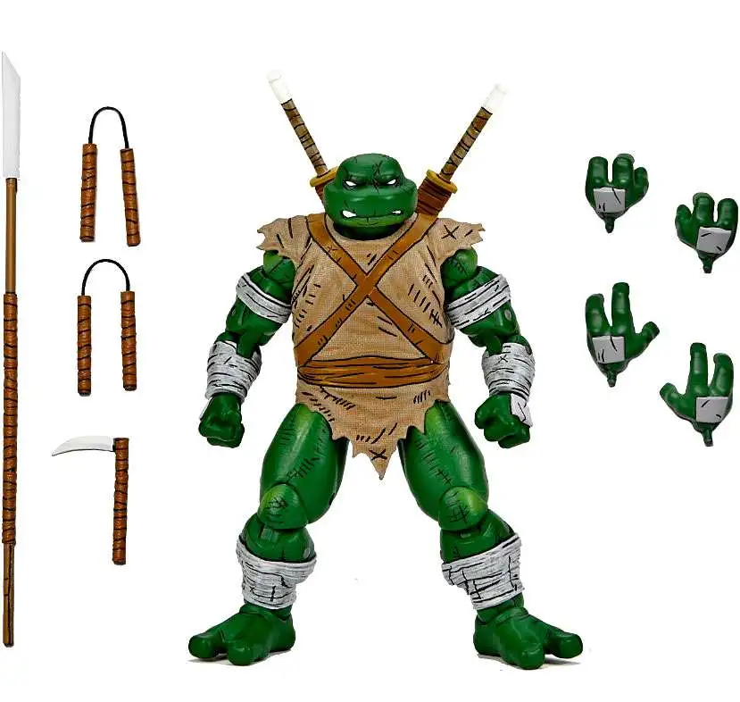 NECA Teenage Mutant Ninja Turtles Mirage Comics Michelangelo The Wanderer Action Figure