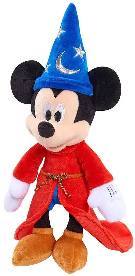 Disney 90 Year Anniversary Pie Eyed Mickey Mouse 9" NEW WITH TAG 