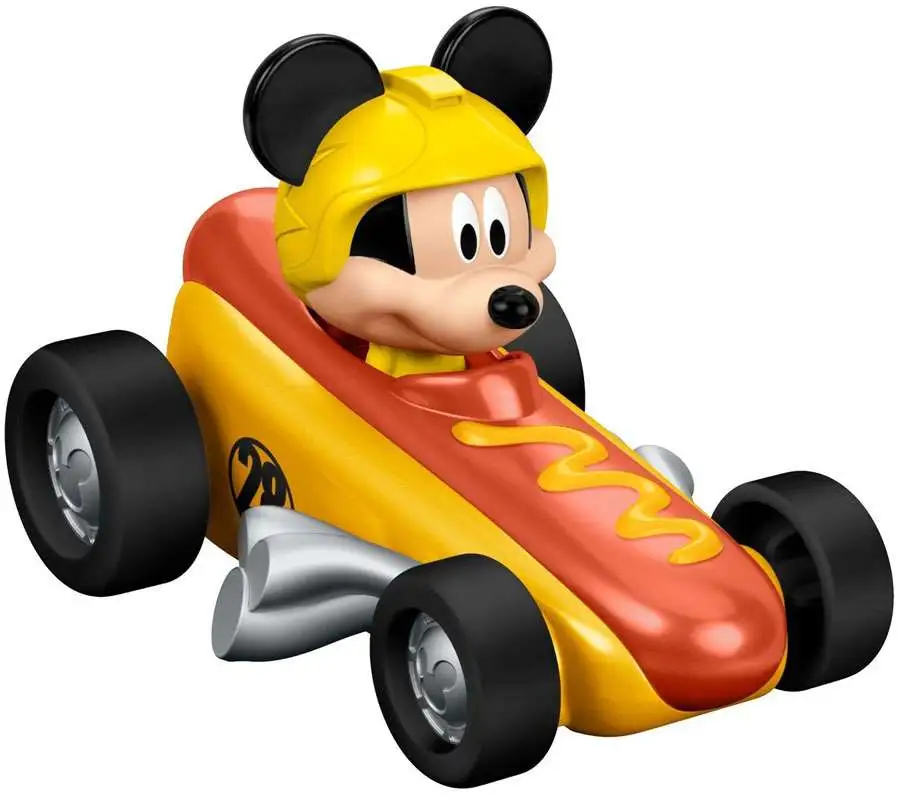 Fisher Price Disney Mickey & Roadster Racers Mickey's Hot Diggity Dogster Diecast Vehicle [Loose]